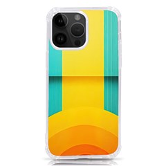 Colorful Rainbow Pattern Digital Art Abstract Minimalist Minimalism Iphone 14 Pro Max Tpu Uv Print Case by Bedest