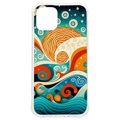 Waves Ocean Sea Abstract Whimsical Abstract Art Pattern Abstract Pattern Nature Water Seascape Iphone 12/12 Pro Tpu Uv Print Case by Bedest