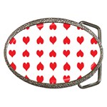 Heart Red Love Valentines Day Belt Buckles Front