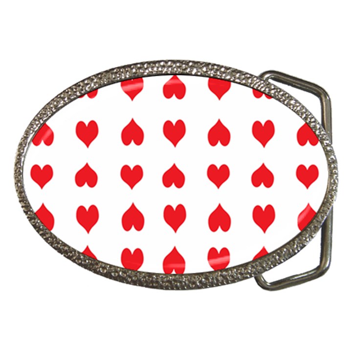 Heart Red Love Valentines Day Belt Buckles