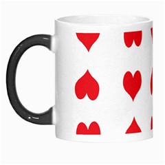 Heart Red Love Valentines Day Morph Mug by Bajindul