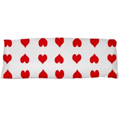 Heart Red Love Valentines Day Body Pillow Case (dakimakura) by Bajindul