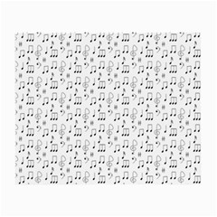 Music Notes Background Wallpaper Small Glasses Cloth by Bajindul