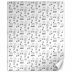 Music Notes Background Wallpaper Canvas 16  X 20  by Bajindul