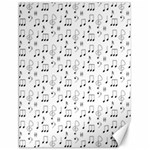 Music Notes Background Wallpaper Canvas 18  x 24  17.8 x23.08  Canvas - 1