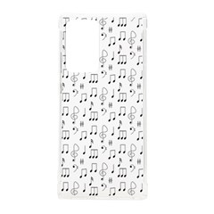 Music Notes Background Wallpaper Samsung Galaxy Note 20 Ultra Tpu Uv Case by Bajindul