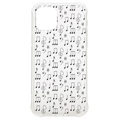 Music Notes Background Wallpaper Iphone 12/12 Pro Tpu Uv Print Case by Bajindul