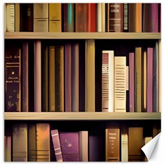 Books Bookshelves Office Fantasy Background Artwork Book Cover Apothecary Book Nook Literature Libra Canvas 16  X 16 