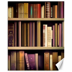 Books Bookshelves Office Fantasy Background Artwork Book Cover Apothecary Book Nook Literature Libra Canvas 11  x 14 