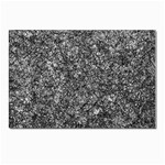 Black and white Abstract expressive print Postcard 4 x 6  (Pkg of 10) Front