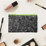 Black and white Abstract expressive print Cosmetic Bag (XS) Front