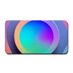 Circle Colorful Rainbow Spectrum Button Gradient Medium Bar Mat