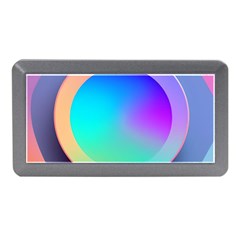 Circle Colorful Rainbow Spectrum Button Gradient Memory Card Reader (mini) by Maspions