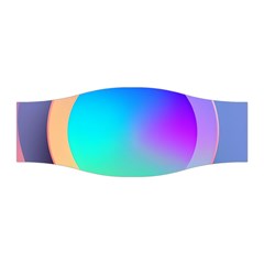 Circle Colorful Rainbow Spectrum Button Gradient Stretchable Headband by Maspions