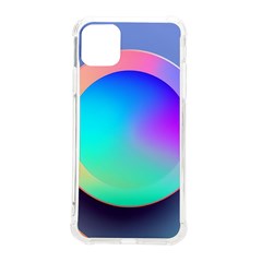 Circle Colorful Rainbow Spectrum Button Gradient Iphone 11 Pro Max 6 5 Inch Tpu Uv Print Case by Maspions