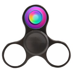 Circle Colorful Rainbow Spectrum Button Gradient Psychedelic Art Finger Spinner