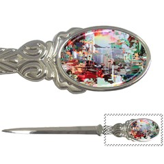 Digital Computer Technology Office Information Modern Media Web Connection Art Creatively Colorful C Letter Opener