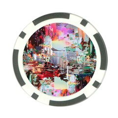 Digital Computer Technology Office Information Modern Media Web Connection Art Creatively Colorful C Poker Chip Card Guard