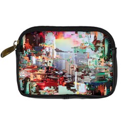 Digital Computer Technology Office Information Modern Media Web Connection Art Creatively Colorful C Digital Camera Leather Case