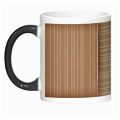 Wooden Wickerwork Texture Square Pattern Morph Mug