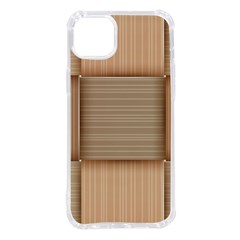 Wooden Wickerwork Texture Square Pattern Iphone 14 Plus Tpu Uv Print Case by Maspions