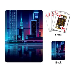 Digital Art Artwork Illustration Vector Buiding City Playing Cards Single Design (rectangle)