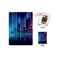 Digital Art Artwork Illustration Vector Buiding City Playing Cards Single Design (mini)