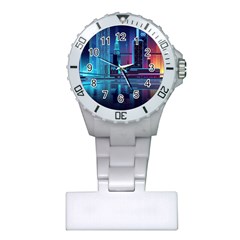 Digital Art Artwork Illustration Vector Buiding City Plastic Nurses Watch