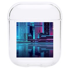 Digital Art Artwork Illustration Vector Buiding City Hard Pc Airpods 1/2 Case by Maspions