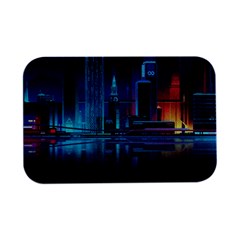 Digital Art Artwork Illustration Vector Buiding City Open Lid Metal Box (silver)   by Maspions