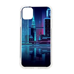 Digital Art Artwork Illustration Vector Buiding City Iphone 11 Tpu Uv Print Case