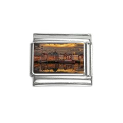 Old Port Of Maasslui Netherlands Italian Charm (9mm)