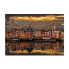 Old Port Of Maasslui Netherlands Sticker A4 (100 Pack)