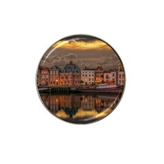 Old Port Of Maasslui Netherlands Hat Clip Ball Marker (4 Pack) by Maspions