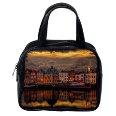 Old Port Of Maasslui Netherlands Classic Handbag (one Side)