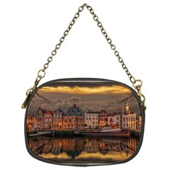 Old Port Of Maasslui Netherlands Chain Purse (one Side)