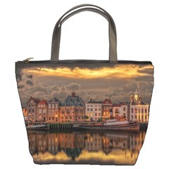 Old Port Of Maasslui Netherlands Bucket Bag