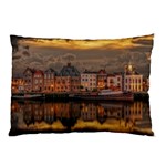 Old Port Of Maasslui Netherlands Pillow Case (Two Sides) Back