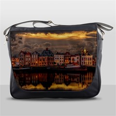 Old Port Of Maasslui Netherlands Messenger Bag