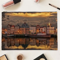 Old Port Of Maasslui Netherlands Cosmetic Bag (xxl) by Maspions