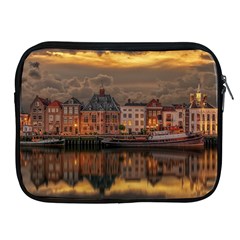 Old Port Of Maasslui Netherlands Apple Ipad 2/3/4 Zipper Cases by Maspions