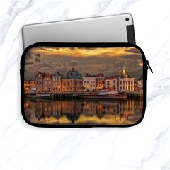 Old Port Of Maasslui Netherlands Apple Ipad Mini Zipper Cases by Maspions