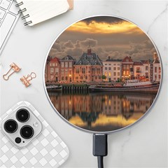 Old Port Of Maasslui Netherlands Wireless Fast Charger(white)