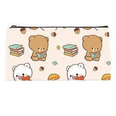 Bear Cartoon Background Pattern Seamless Animal Pencil Case