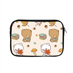 Bear Cartoon Background Pattern Seamless Animal Apple Macbook Pro 15  Zipper Case