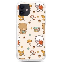 Bear Cartoon Background Pattern Seamless Animal Iphone 12/12 Pro Tpu Uv Print Case