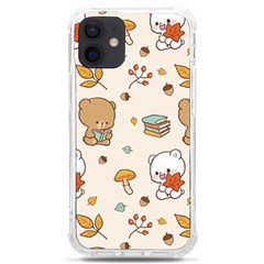 Bear Cartoon Background Pattern Seamless Animal Iphone 12 Mini Tpu Uv Print Case	 by Maspions