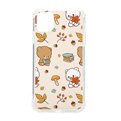 Bear Cartoon Background Pattern Seamless Animal Iphone 11 Tpu Uv Print Case by Maspions