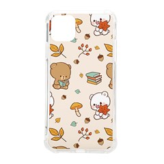 Bear Cartoon Background Pattern Seamless Animal Iphone 11 Pro Max 6 5 Inch Tpu Uv Print Case