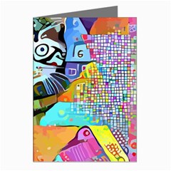 Kitten Cat Pet Animal Adorable Fluffy Cute Kitty Greeting Cards (pkg Of 8) by Maspions